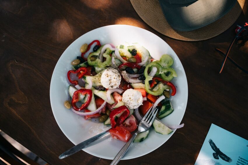 Photo Greek salad